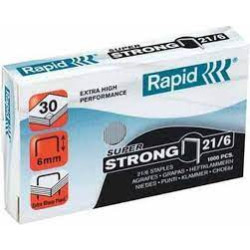 Punti cucitrice rapid 2000 punti 21/4 (6/4) zincati [24867500]