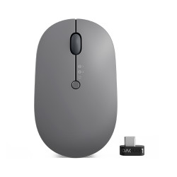 mouse lenovo go wireless usb-a grigio [gy51c21211]