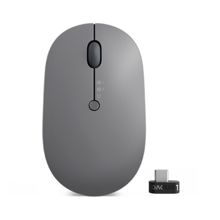 mouse lenovo go wireless usb-a grigio [gy51c21211]