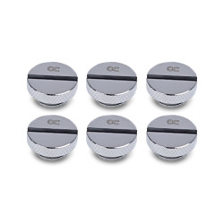 vite di bloccaggio alphacool ghiacciolo 18x9.5mm 6pz cromo [17623]