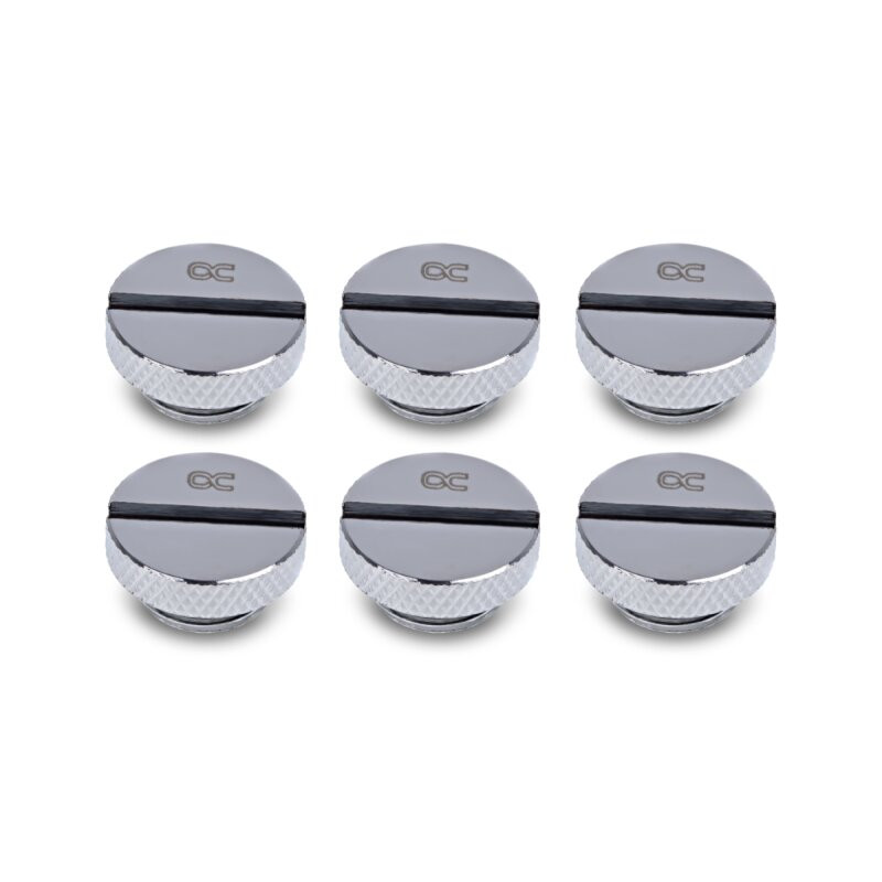 vite di bloccaggio alphacool ghiacciolo 18x9.5mm 6pz cromo [17623]