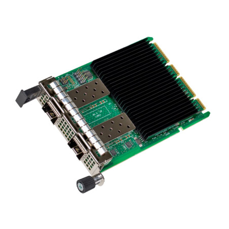 scheda di rete intel fibra interna 1000/10000/25000 mbit/s nero/verde/argento