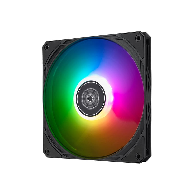 ventola 140x140 silverstone air slimmer 140 argb nero [sst-as140b-argb]