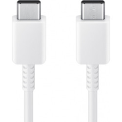 cavo dati samsung usb-c a usb-c 3a 25w 1m bianco [gp-tou021rfbww]