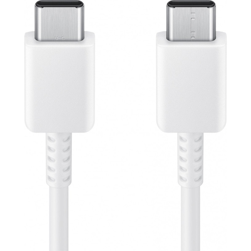 cavo dati samsung usb-c a usb-c 3a 25w 1m bianco [gp-tou021rfbww]