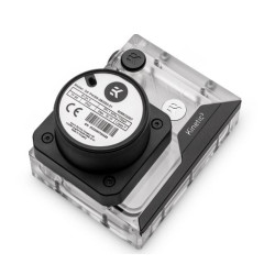 watercooling ek-quantum kinetic3 flt 92 d5 pwm d-rgb trasparente/nero
