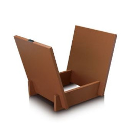 custodia lenco tta 040 40 per disco in vinile marrone