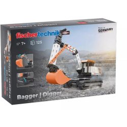 gioco da costruzione fischertechnik escavatore digger multicolore