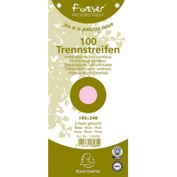 Divisori exacompta 100 pz. orizzontali 2 fori [13435b]