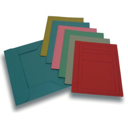 Cartellina in cartone a 3 lembi brefiocart 50 pz. manilla ro [0205501ro]