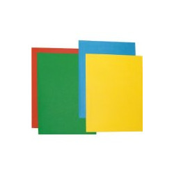 Cartellina in cartone semplice brefiocart 50 pz. verde [0205510ve]
