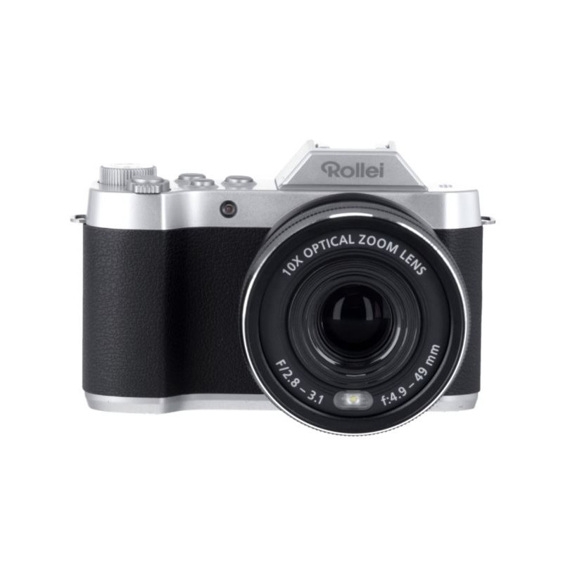 fotocamera rollei powerflex 10x retro nero [40530]