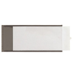 portaetichette sei rota 10 pz. adesive a4 65x140mm trasparente [321114]