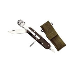 coltello multiuso - posate campeggio - ausonia [ausonia]