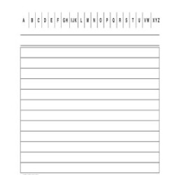 100 schede rigate 21x15cm verticale e3326bl edipro [e3326bl]