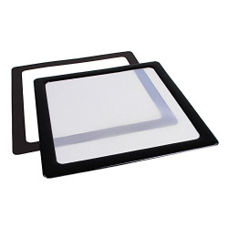 filtro antipolvere demciflex 200x200mm nero/bianco