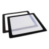 filtro antipolvere demciflex 200x200mm nero/bianco