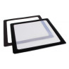 filtro antipolvere demciflex 230x230mm nero/bianco