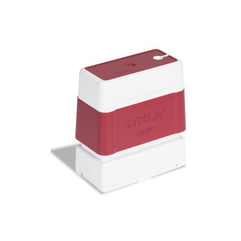 timbro rosso brother 18x50 mm [pr1850r6p]