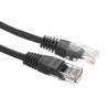 cavo di rete patch a-lan (rj45 - rj45) u/utp cat.5e 5m nero