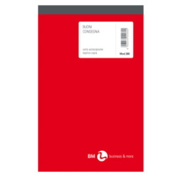 Blocco buoni di consegna bm 50 fogli 2 copie ricevuta 150x225mm art