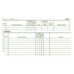 Registro arrivi/partenze edipro 31x24.5cm 46 pagine e2839 [e2839]