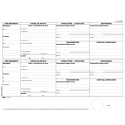 Blocco carico/scarico rifiuti non detentori edipro (mod. b) 100 pagine