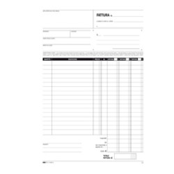 Blocco fatture 3 aliquote iva edipro 3 copie 33 fogli autoricalcanti