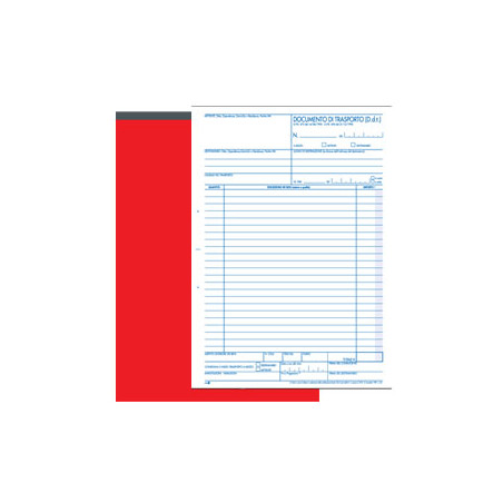 Blocco ddt bm 225x297mm 50 fogli x 3 copie (mitt-dest-vett)