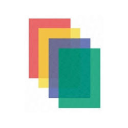 copertina pvc methodo per rilegatura a4 15/100 100pz trasparente