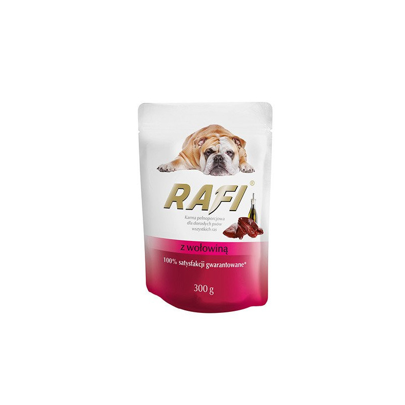 cibo per cani dolina noteci rafi con carne di manzo - 300 g