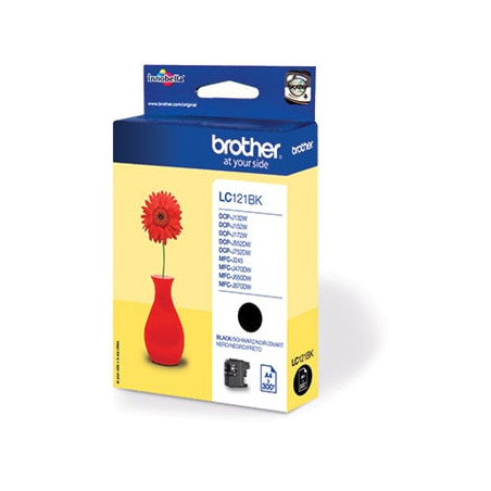 Cartuccia brother lc-121bk dcp-j552dw mfc-j470dw mfc-j650dw