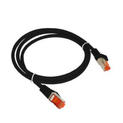 cavo di rete a-lan alantec patch f/utp cat.6 pvc 1.0m nero [kks6cza1.0]