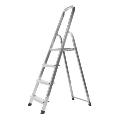 scala krause corda 4 passi 1.50m alluminio argento [705]