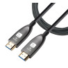 cavo hdmi techly ottico attivo 8k 48gbps 10m