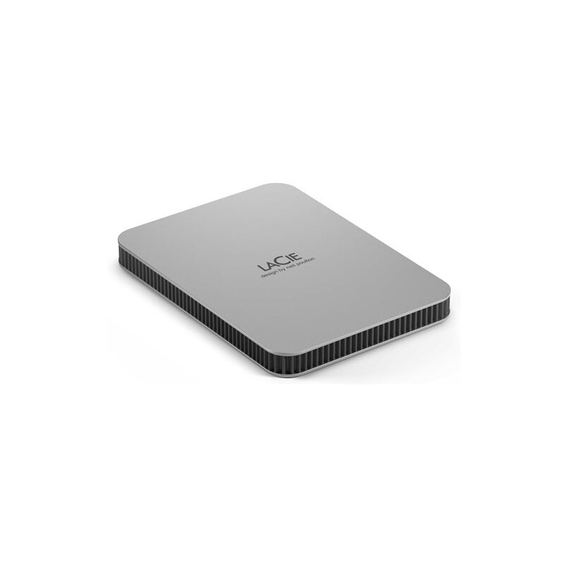 hard disk esterno 2,5 1tb lacie mobile drive usb 3.2 type c argento