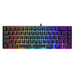 tastiera white shark ronin gk-2201 gaming led rgb nero