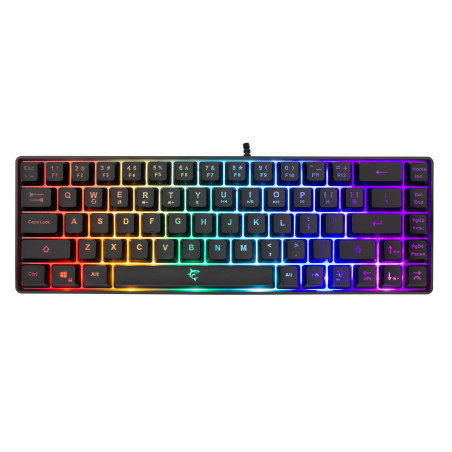 tastiera white shark ronin gk-2201 gaming led rgb nero