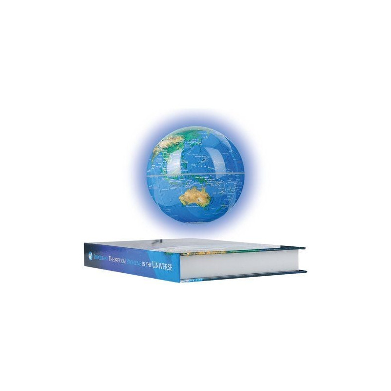 lampada led diprogress earth a levitazione magnetica 14cm con base