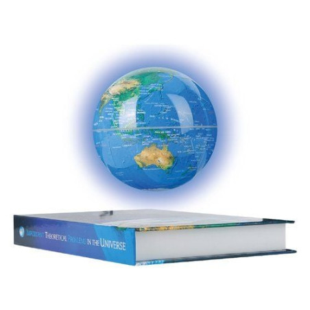 lampada led diprogress earth a levitazione magnetica 14cm con base