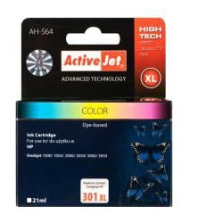 Cartuccia activejet ah-301crx compatibile per hp no.301xl a colori