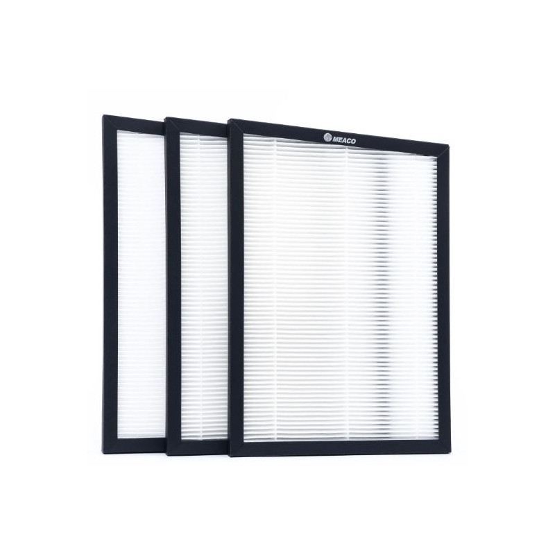 filtro hepa meaco platinum 12 per deumidificatore nero/bianco 3pz