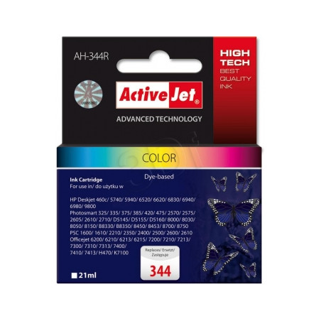 Cartuccia activejet ah-344r compatibile per hp no.344 a colori