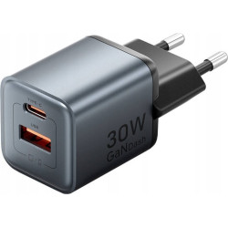 alimentatore da rete vention fewh0-eu gan 30w 1x usb-a +