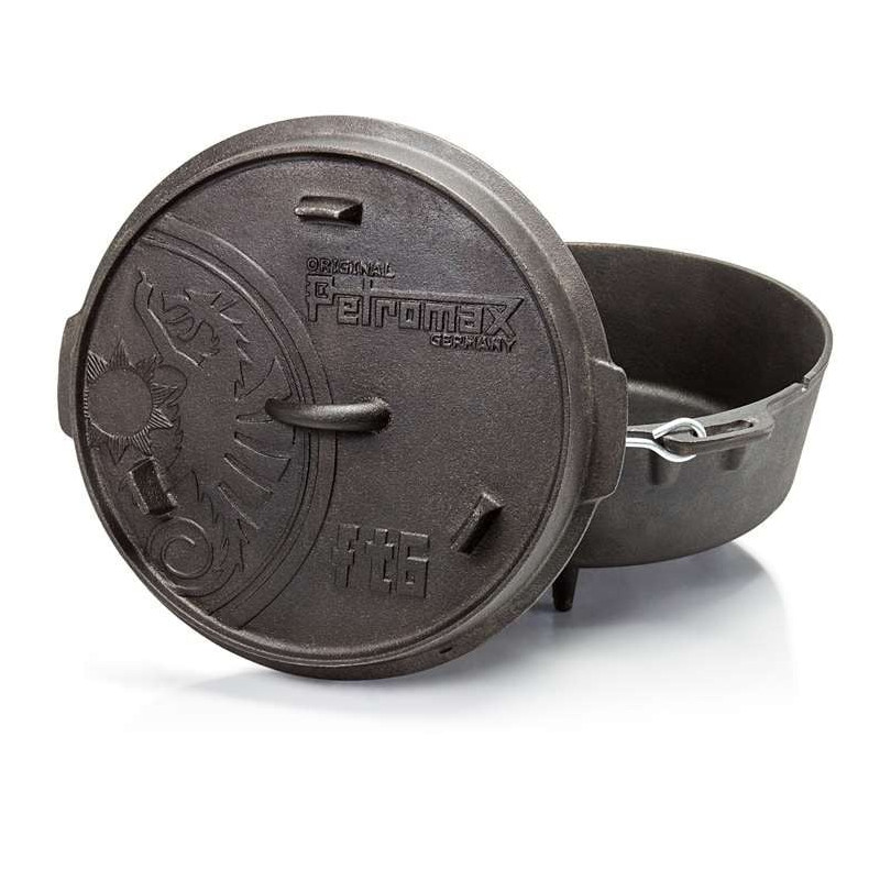 pentola petromax ft6 in ghisa 5.7l nero [ft6]