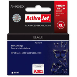 Cartuccia activejet ah-920bcx compatibile per hp no.920xl nero