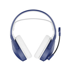 cuffie hyperx cloud jet dual wireless bluetooth da gioco 2.4ghz azzurro
