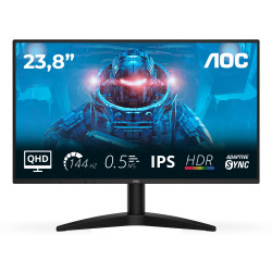 monitor led 23.8'' aoc q24b36x ips quad hd 2560x1440 4ms
