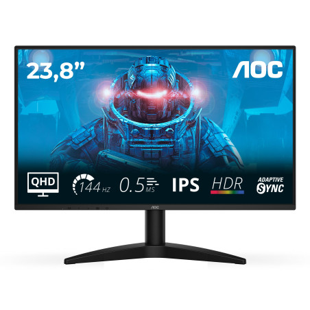 monitor led 23.8'' aoc q24b36x ips quad hd 2560x1440 4ms