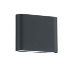 applique da parete trio thames ii 2.5w 2x260lm antracite [227560242]